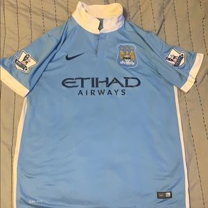 Authentic Manchester City Nike 2016 Home Kit